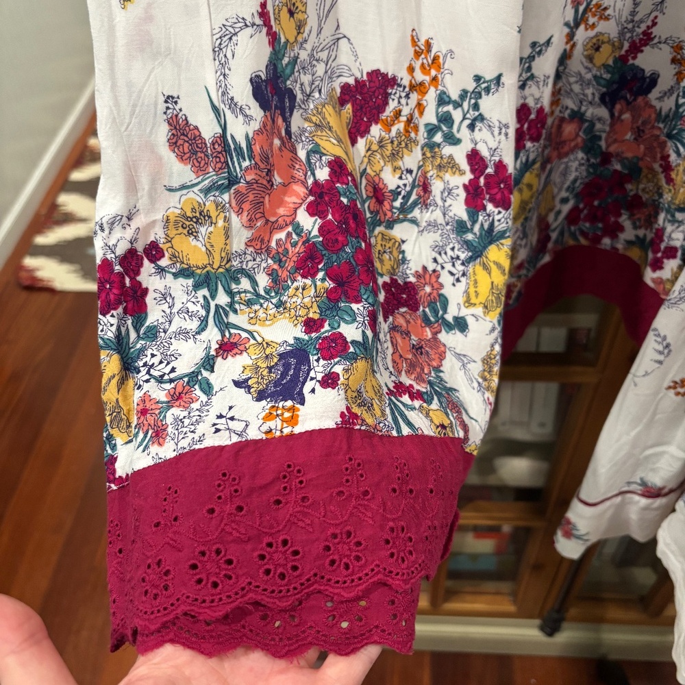 Anthropologie x Floreat Sweet Dreams Pajama Set, Size Medium - Picture 6 of 16
